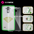 Transparent clear hard case for LG G4 note/LS 770 new mobile cover